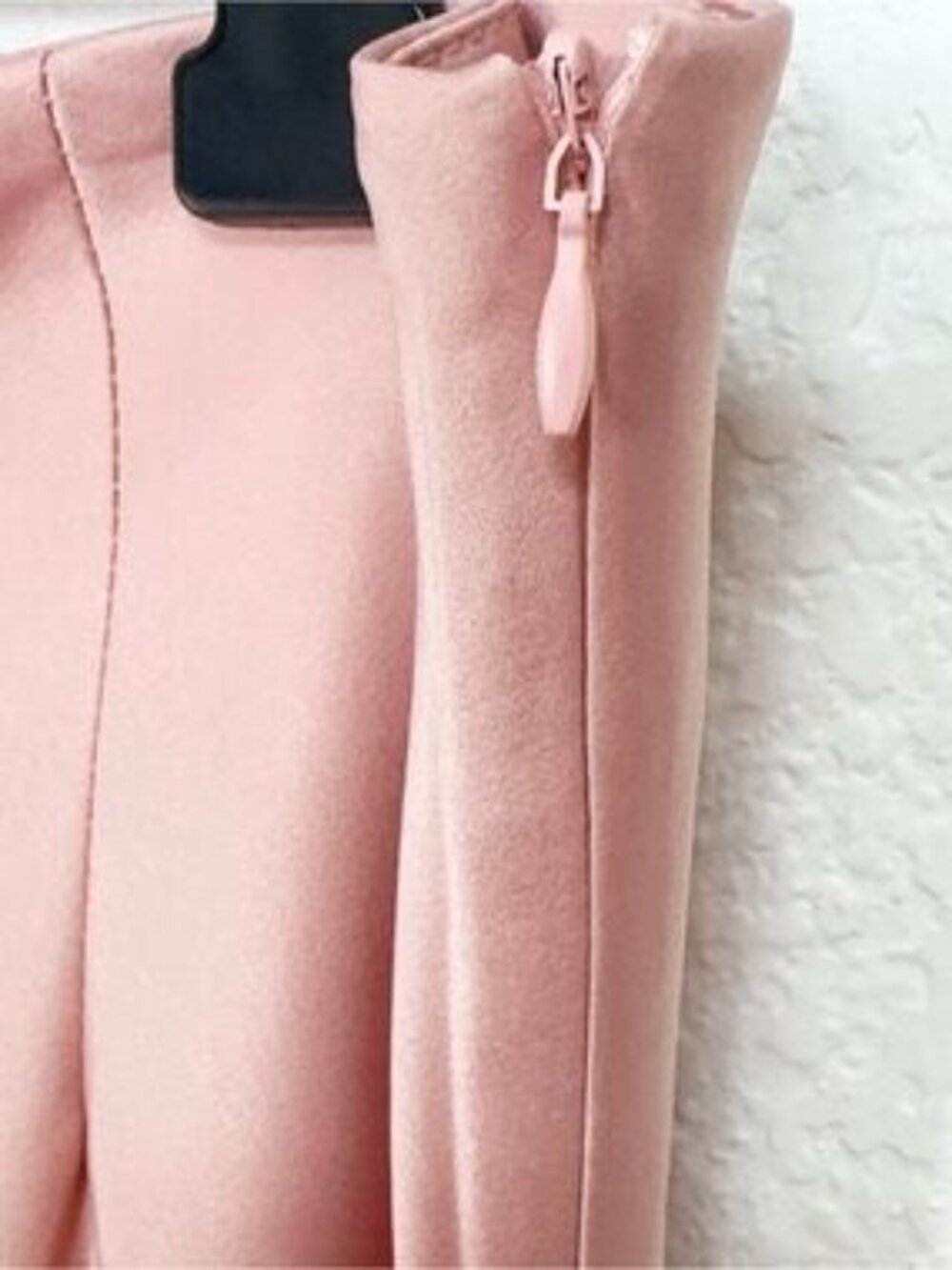 Miss Sparkling Dusty Rose Satin Bias Cut Maxi Skirt - Picture 3 of 6